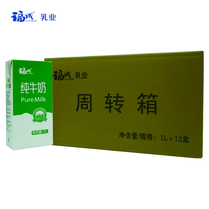 AG贵宾会1L纯牛奶（周转箱）